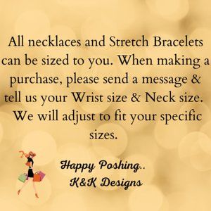 Necklaces and Stretch Bracelets